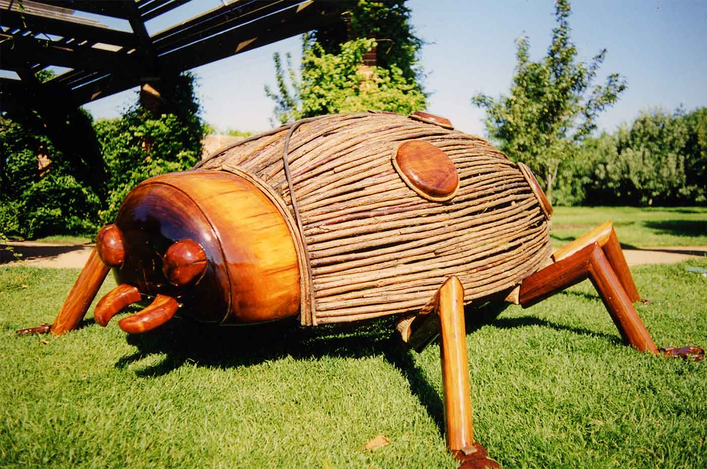 giant bug sculpture