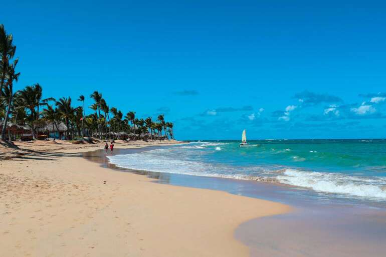 sandy beach in punta cana