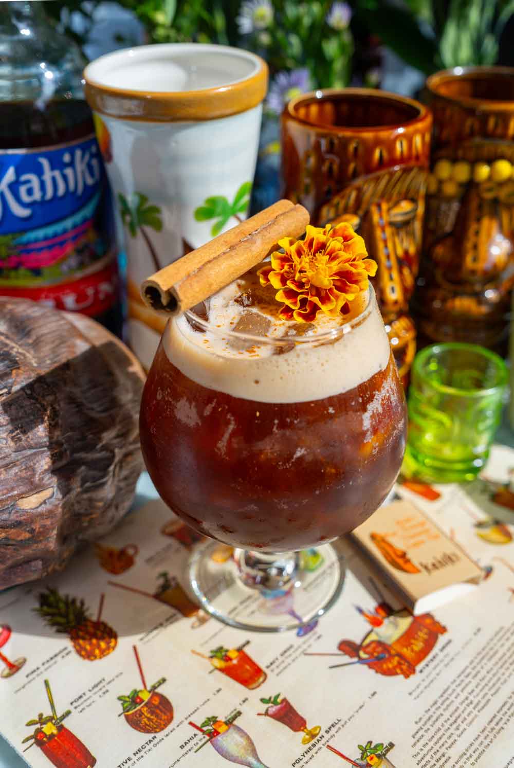 Sip Your Way Through Columbus History At This Short North Cocktail Bar 1 kahiki style coffee grogg cocktail