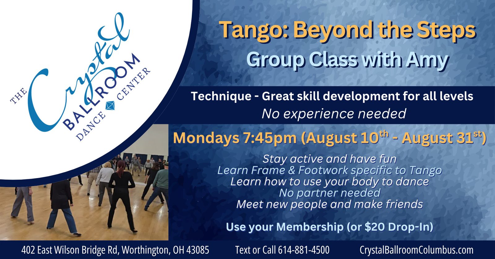 Events 15 Tango: Beyond the Steps