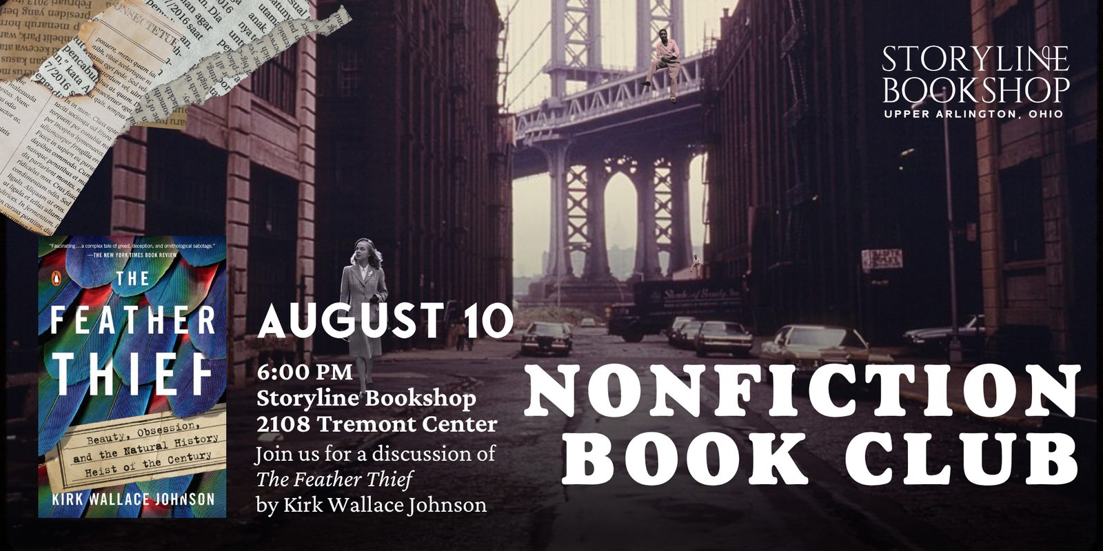 Events 14 Storyline Book Club: Nonfiction Book Club