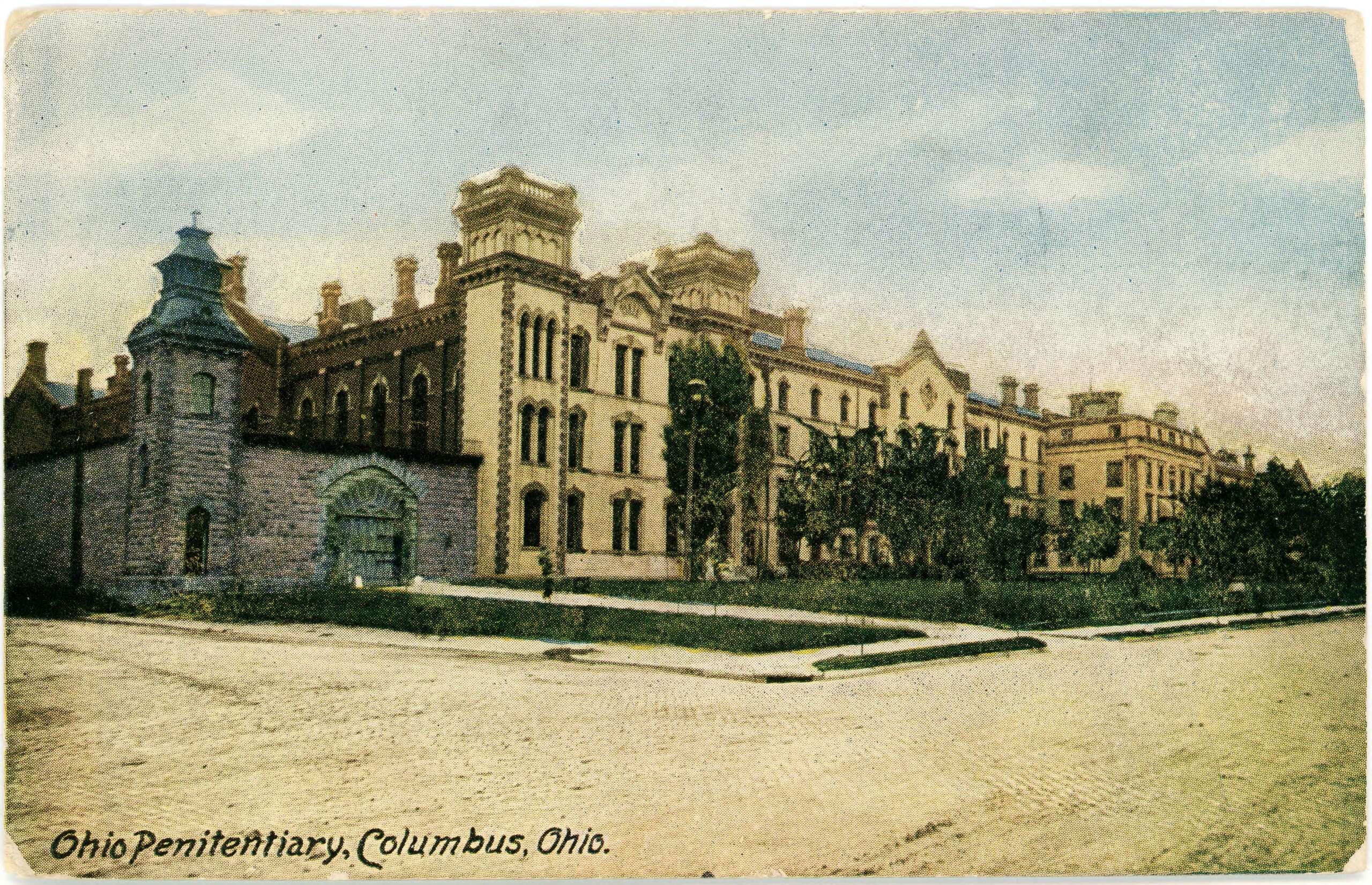 Forgotten History: The Great Columbus Prison Fire Of 1930 1 Ohio Penitentiary in Columbus, early 1900s postcard