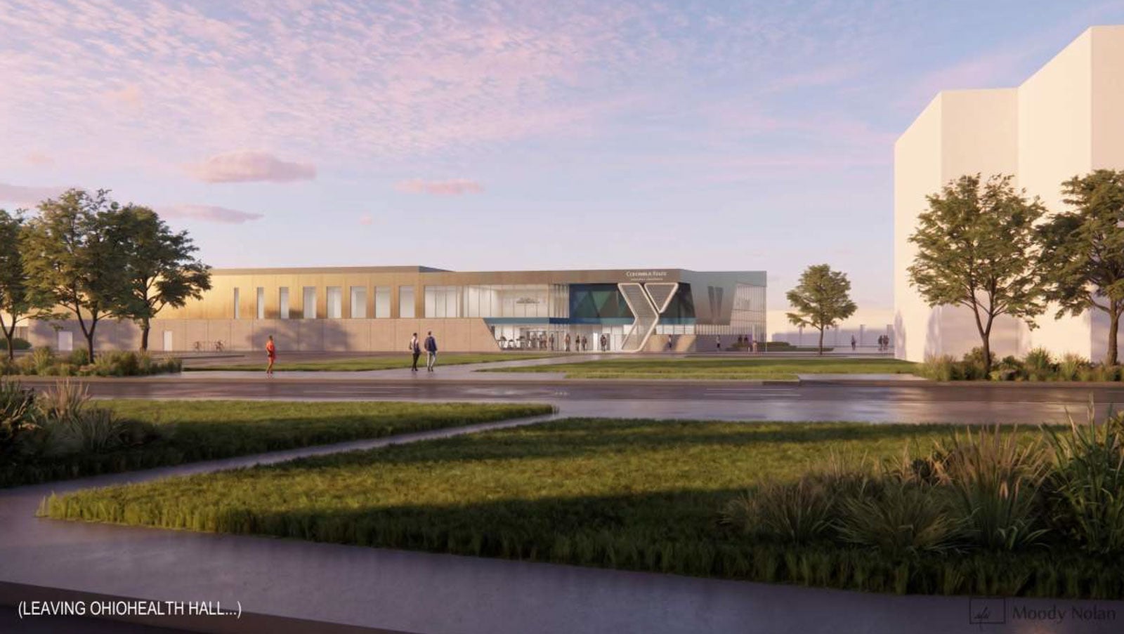modern ymca building at columbus state community college