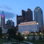 70+ Fun & Unexpected Things To Do In Columbus, Ohio Columbus skyline at dusk from the Scioto riverfront