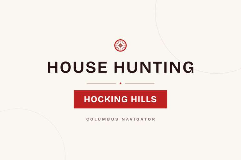 House Hunting cover card: Hocking Hills, Columbus Navigator