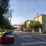 Ohio Passenger Rail Edges Closer To Reality Railroad tracks through downtown Loveland, Ohio