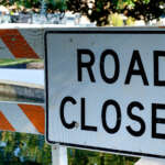 These Downtown Columbus Streets Are Now Closed For Jazz & Rib Fest A road closed sign on a street barricade