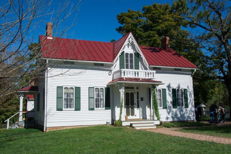 Slate Run Metro Park: The Living Historical Farm, Baby Animals, Trails, And The Best Things To Do 3 The 1856 Gothic Revival farmhouse at Slate Run Living Historical Farm