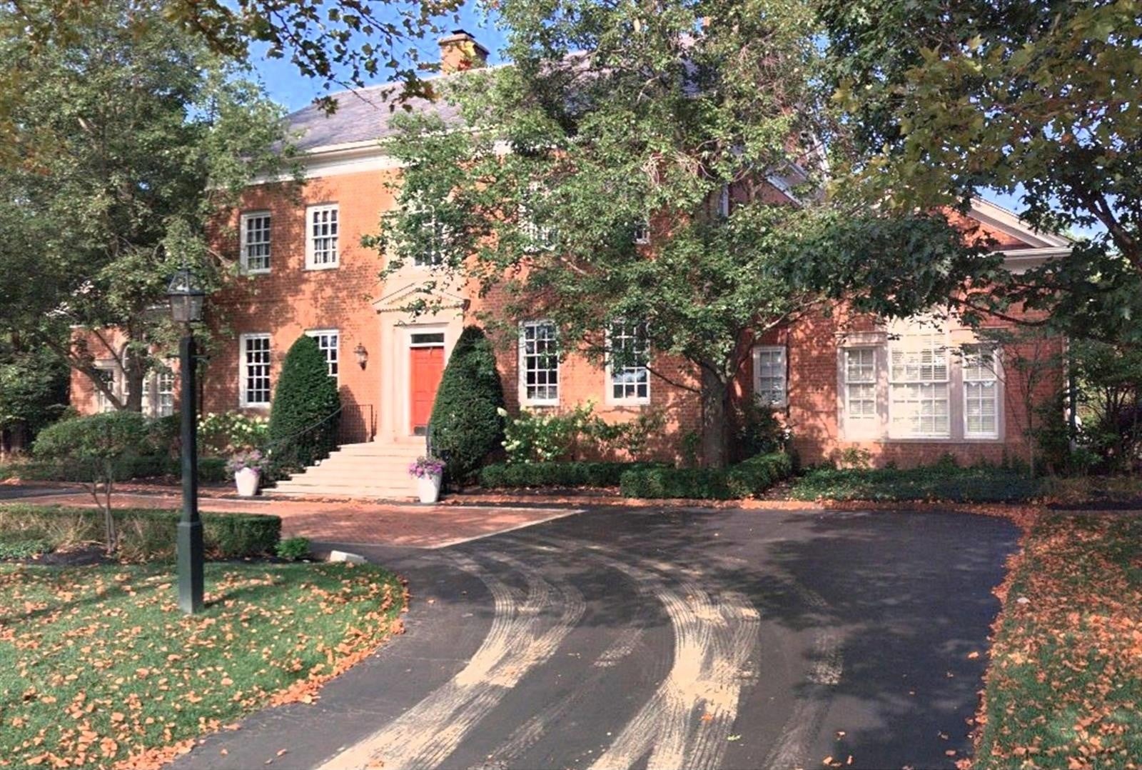 The Most Expensive Homes Sold In Franklin County In September 2026 2 brick colonial house with a red front door new albany ohio