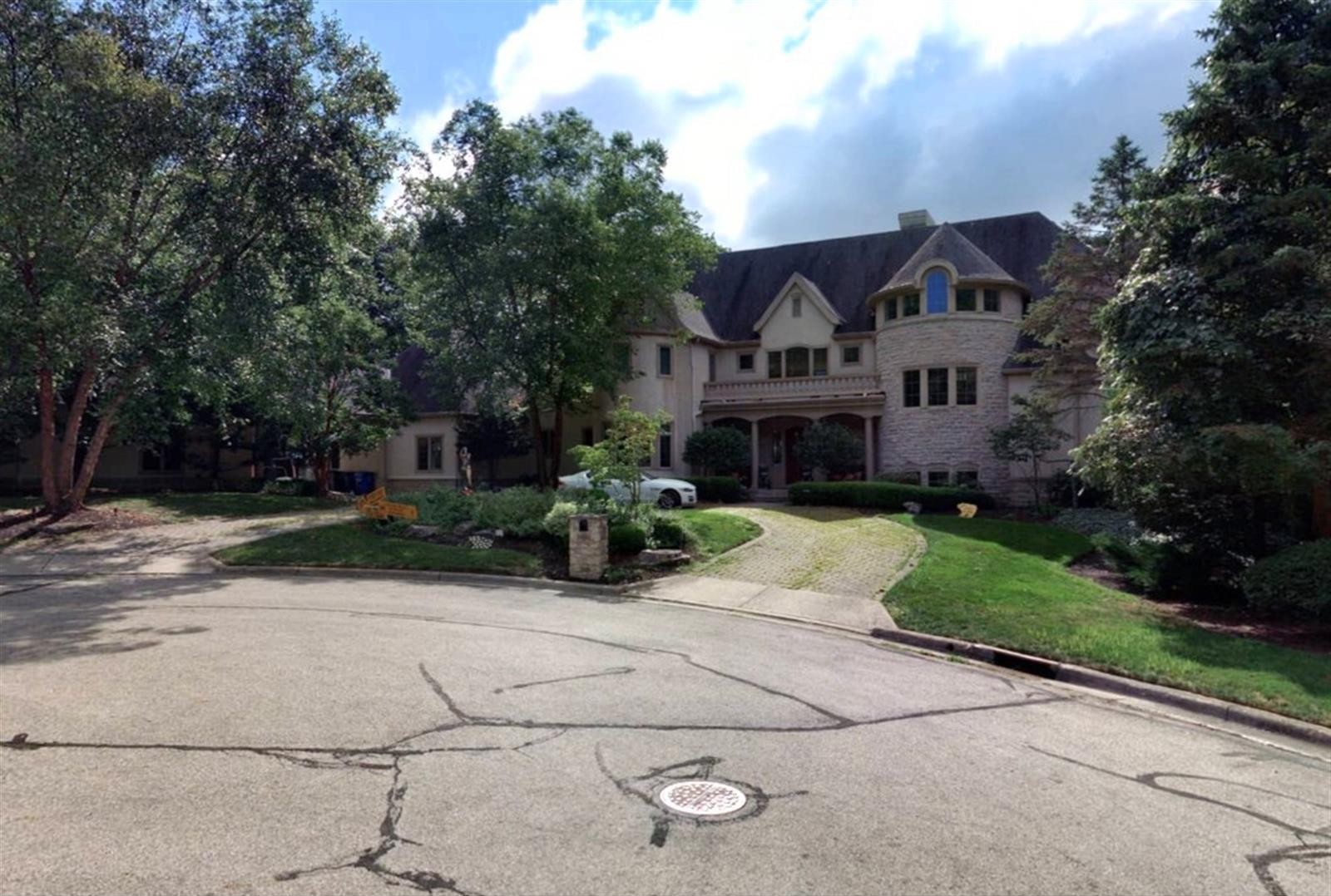The Most Expensive Homes Sold In Franklin County In August 2026 2 large stone and stucco house with a round tower upper arlington ohio
